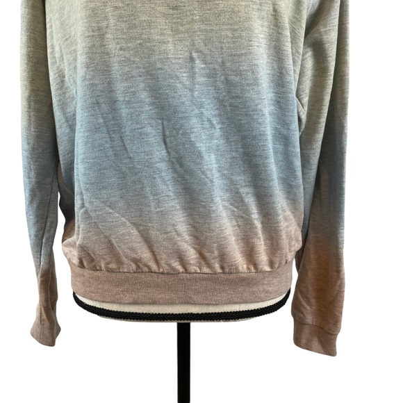 Z SUPPLY OMBRE TIE DYE CREW NECK TOP SWEATSHIRT MEDIUM - Picture 7 of 10